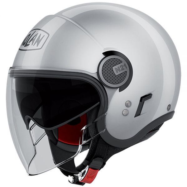 Casque Jet Nolan N21 Visor Classic Platinum Silver 1 Casque Jet Nolan N21 Visor Classic Platinum Silver 1