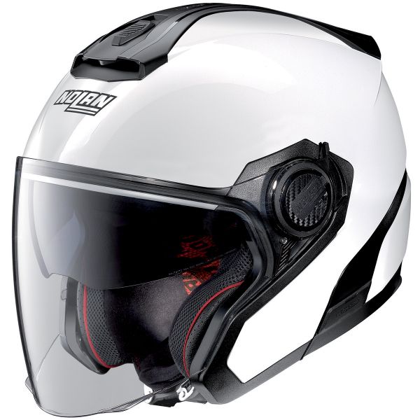 Casque Jet Nolan N40 5 Special N-Com White 15 Casque Jet Nolan N40 5 Special N-Com White 15