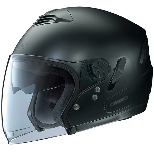 Casque Jet Nolan N43 Classic Ncom Flat Black 10