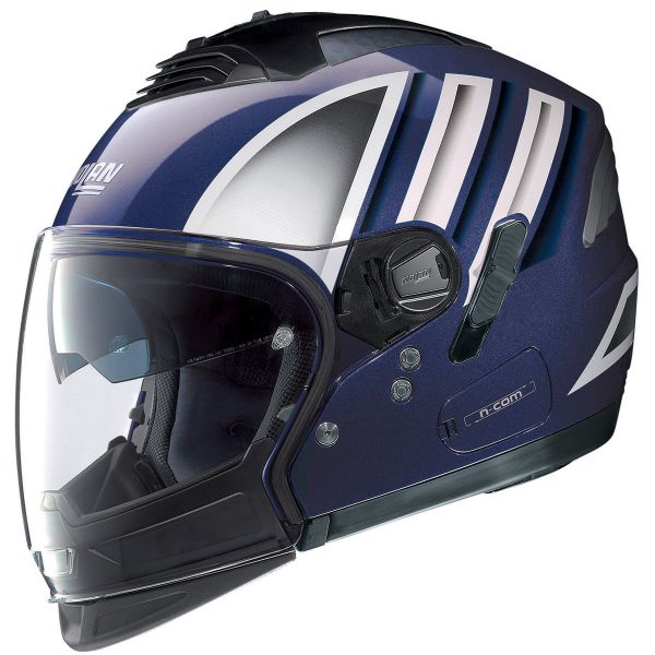 Casque Jet Nolan N43E Air Voyage N-Com Bleu 12