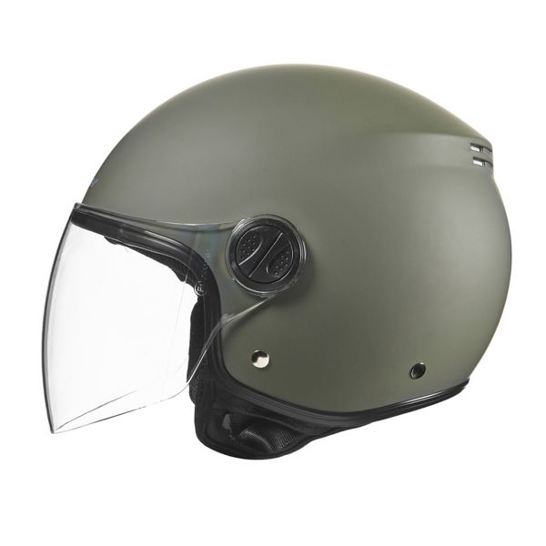 Casque Jet NOX N608 Kaki Matt