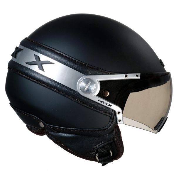 Casque Jet Nexx X60 Ice Noir Mat