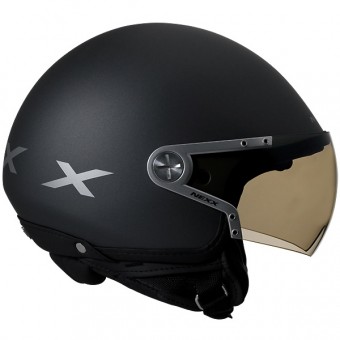 Casque Jet Nexx X60 Rap Noir Soft