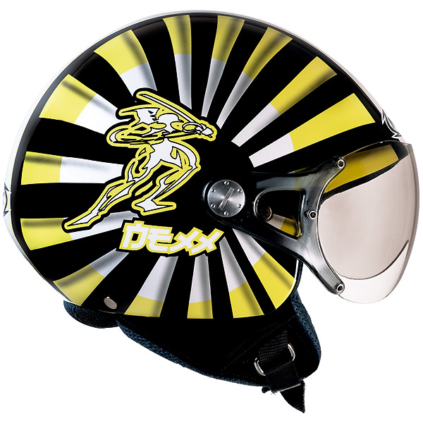 Casque Jet Nexx X60 Samourai Jaune