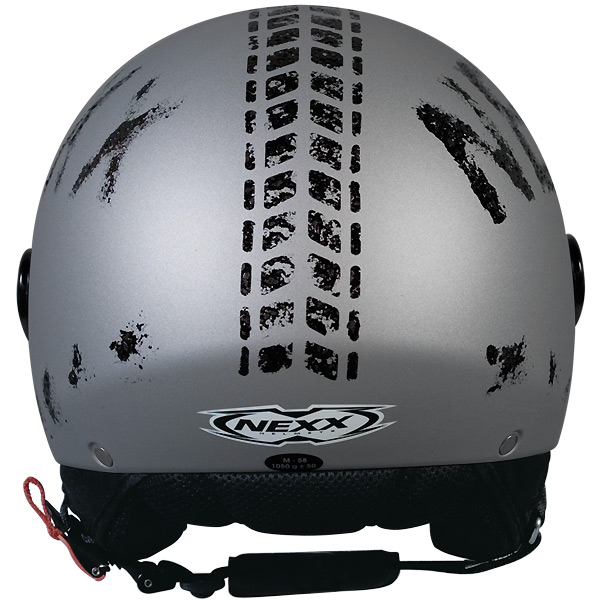 Casque jet Nexx - Dos