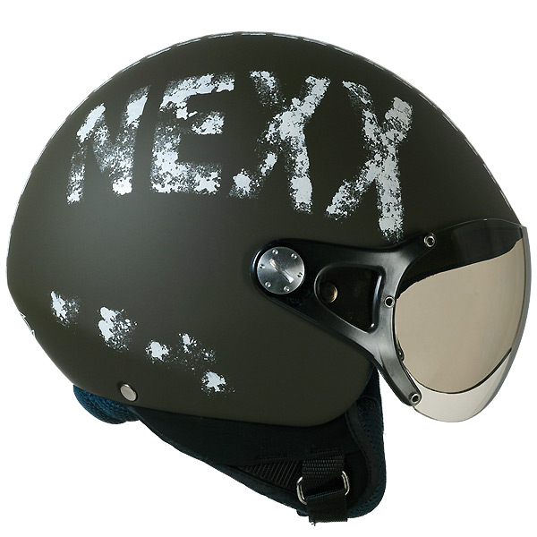 Casque Jet Nexx X60 Trail Kaki Mat