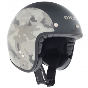 Casque Jet Diesel Old-Jack Camouflage