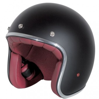 Casque Jet Stormer Pearl Noir Mat Casque Jet Stormer Pearl Noir Mat