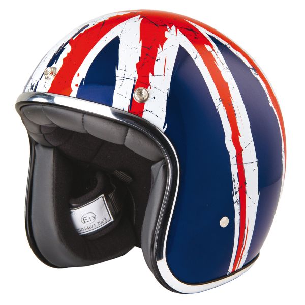 Casque Jet Stormer Pearl Union Jack