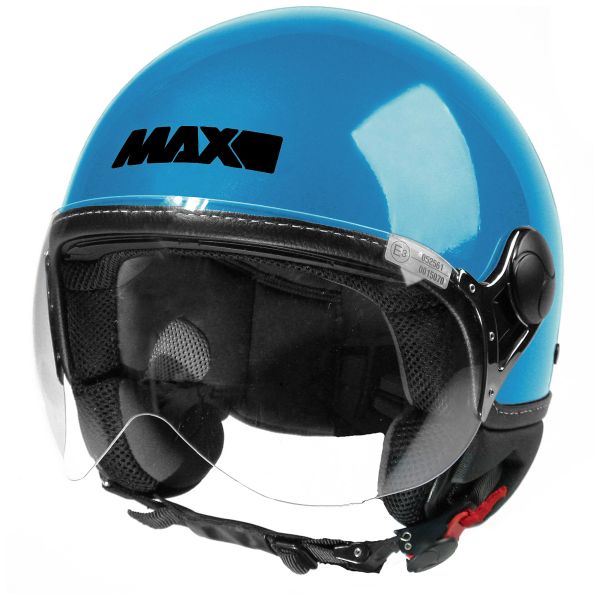 Casque Jet MAX Power Design Turquoise