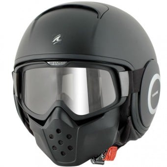 Casque Jet Shark Drak Blank Mat KMA