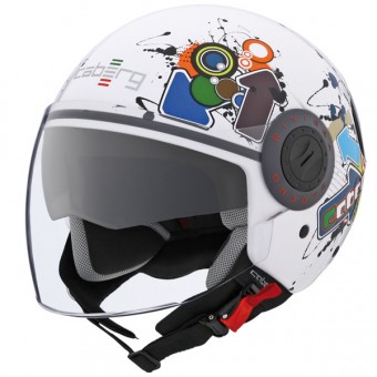 Casque Jet Caberg Riviera V2 Funky
