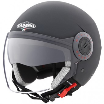 Casque Jet Caberg Riviera V2 Noir Mat