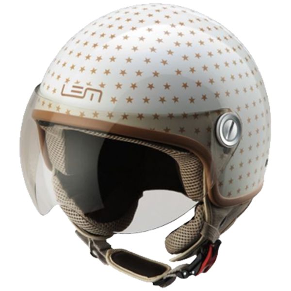 Casque Jet LEM Roger Dusty Beige