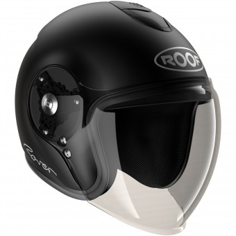 Casque Jet Roof Rover Noir Mat Casque Jet Roof Rover Noir Mat
