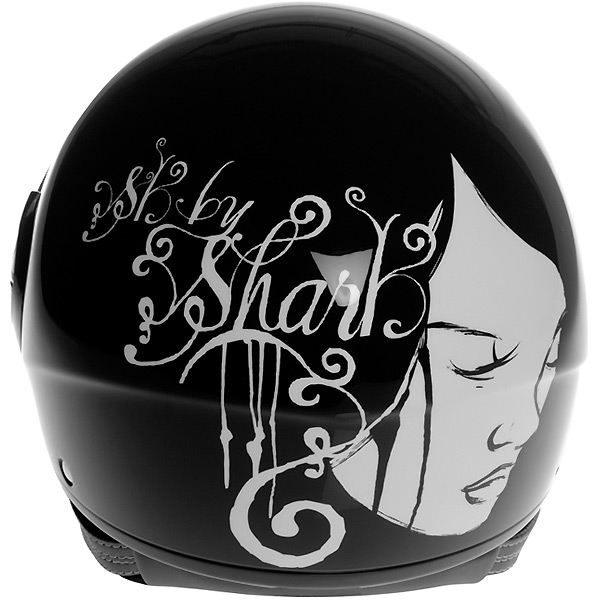 Casque jet Shark - Dos