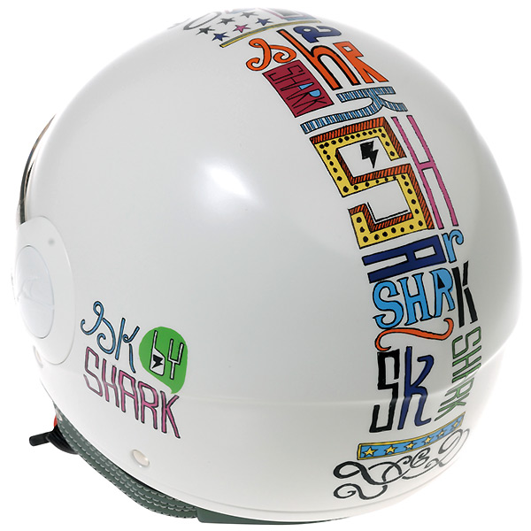 Casque jet Shark - Dos