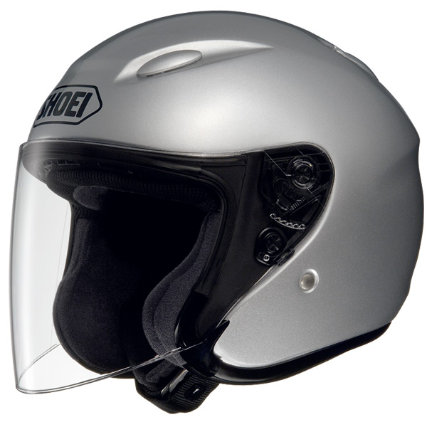 Casque Jet Shoei J-Wing gris clair