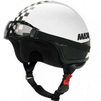 Casque Jet MAX Slim Blanc Casque Jet MAX Slim Blanc