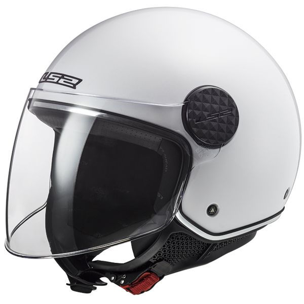 Casque Jet LS2 Sphere Lux White OF558