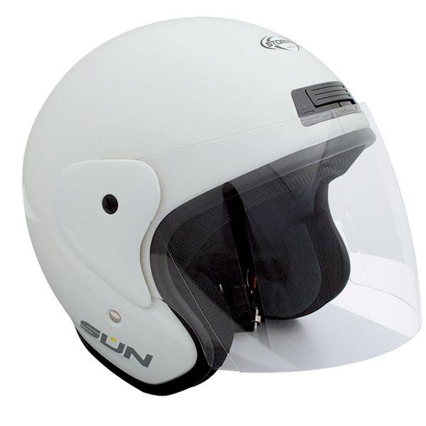 Casque Jet Stormer Sun Blanc