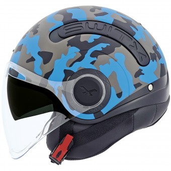 Casque Jet Nexx SX.10 Camo Blue Casque Jet Nexx SX.10 Camo Blue