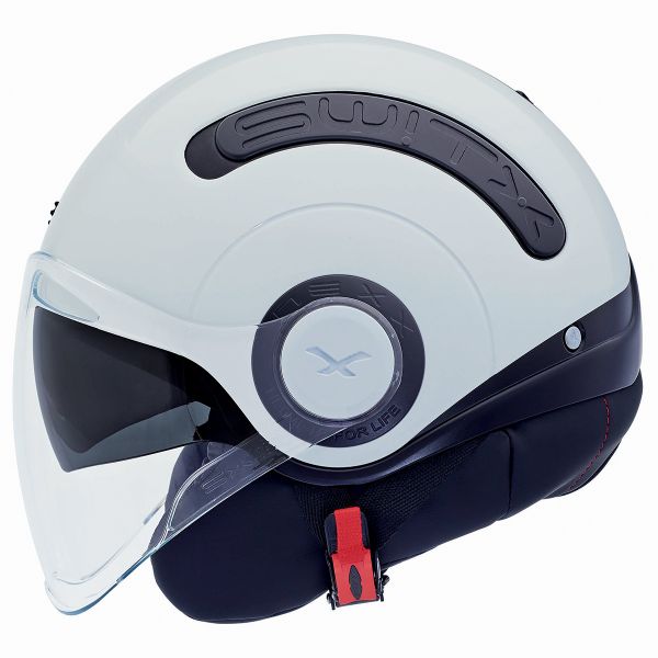 Casque Jet Nexx SX.10 Switx Noir Blanc