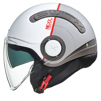 Casque Jet Nexx SX.10 City Zen Blanc Gris Casque Jet Nexx SX.10 City Zen Blanc Gris