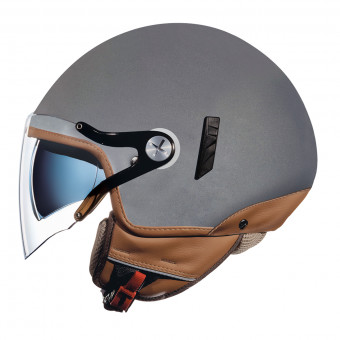 Casque Jet Nexx SX.60 Jazzy Titane Mat Casque Jet Nexx SX.60 Jazzy Titane Mat