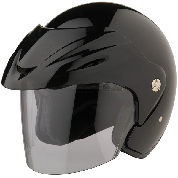 Casque Jet Torx Woody noir