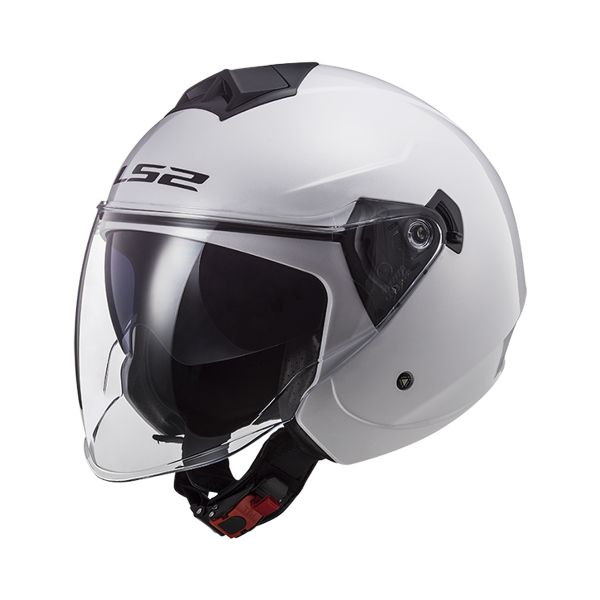 Casque Ls2 Twister Ii Blanc Of573 Cherche Propriétaire Icasquecom