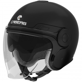 Casque Jet Caberg Uptown Matt Black Casque Jet Caberg Uptown Matt Black