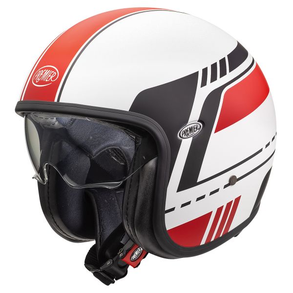 Casque Jet Premier Vintage BL8 BM Casque Jet Premier Vintage BL8 BM