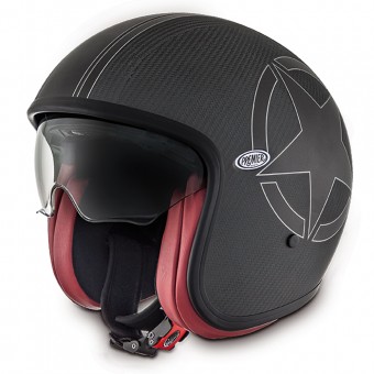 Casque Jet Premier Vintage Carbon Star RG