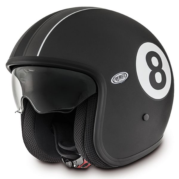 Casque Premier Vintage Eight 9bm Noir Mat Cherche Propriétaire