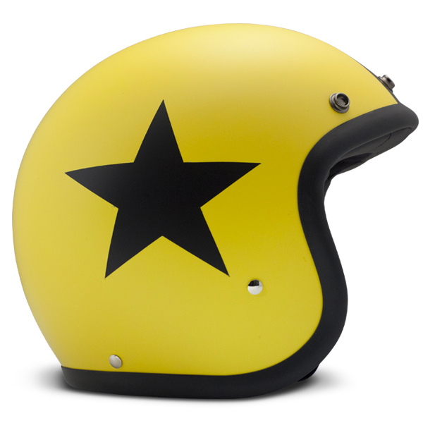 Casque Dmd Vintage Star Jaune En Stock Icasquecom