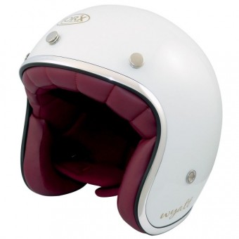 Casque Jet Torx Wyatt Blanc Casque Jet Torx Wyatt Blanc