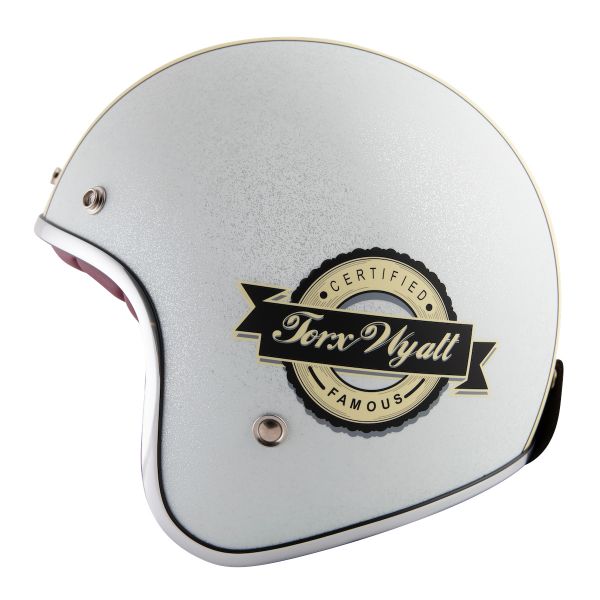 Torx Wyatt Famous Matt Glitter Blanc