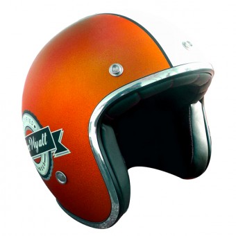 Casque Jet Torx Wyatt Famous Matt Glitter Orange Casque Jet Torx Wyatt Famous Matt Glitter Orange
