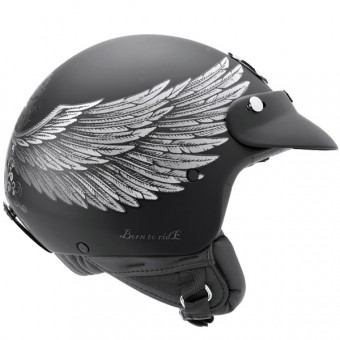 Casque Jet Nexx X60 Eagle Rider Noir Casque Jet Nexx X60 Eagle Rider Noir