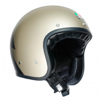 Casque Jet AGV X70 Volt Champagne Black