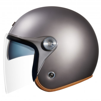 Casque Jet Nexx X.G10 Clubhouse SV Titane Mat Casque Jet Nexx X.G10 Clubhouse SV Titane Mat