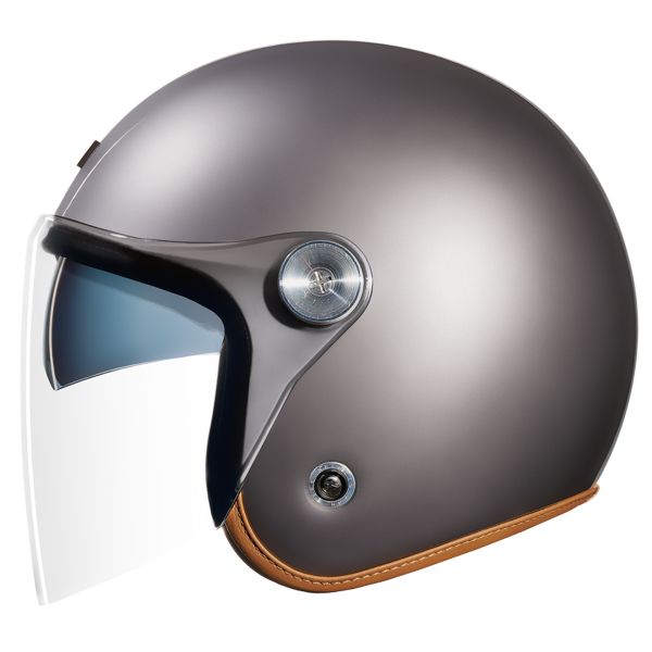 Casque Jet Nexx X.G10 Clubhouse SV Titane Mat