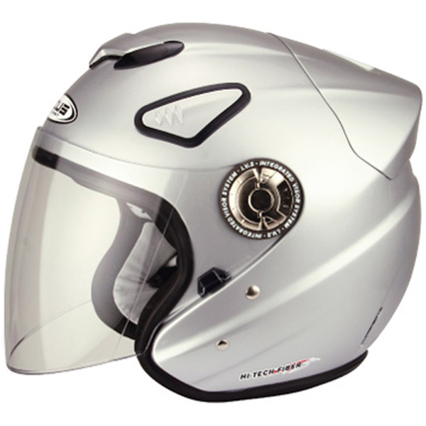 Casque Jet Zeus ZS 608 Silver