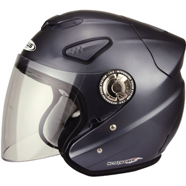 Casque Jet Zeus ZS 608 Titanium