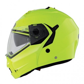 Casque Modulable Caberg Duke Jaune Fluo