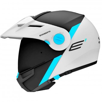 Casque Modulable Schuberth E1 Gravity Blue Casque Modulable Schuberth E1 Gravity Blue