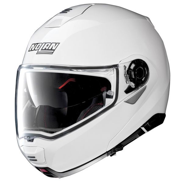 Casque Modulable Nolan N100 5 Classic N-Com Metal White 5