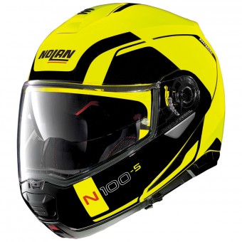 Casque Modulable Nolan N100 5 Consistency N-Com Led Yellow 26 Casque Modulable Nolan N100 5 Consistency N-Com Led Yellow 26