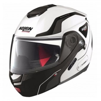 Casque Modulable Nolan N90 2 Straton N-Com Metal White 21 Casque Modulable Nolan N90 2 Straton N-Com Metal White 21